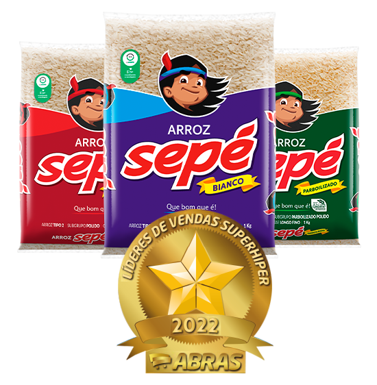 Somos a 4ª marca de arroz mais vendida no Brasil Somos a 4ª marca de arroz mais vendida no Brasil