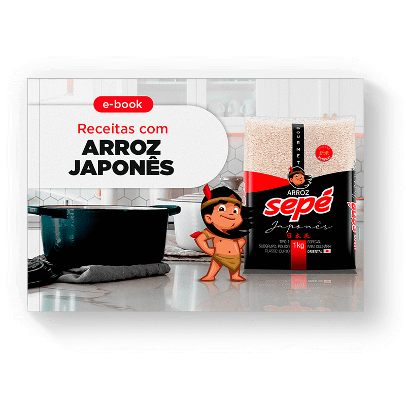 Receitas com  Arroz Sepé Gourmet Japonês